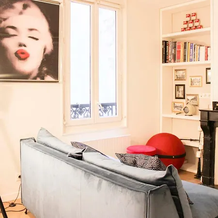 Bright And For 4 In Appartamento Parigi